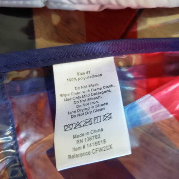 Andy & Evan Raincoat + Jacket "4T" - Picture 10 of 10